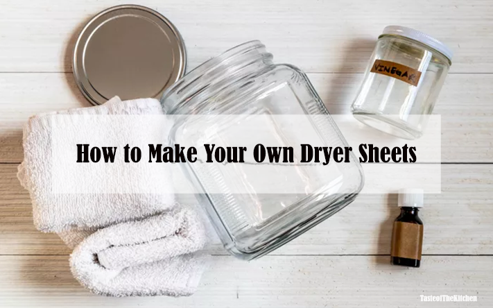 How to Make Your Own Dryer Sheets