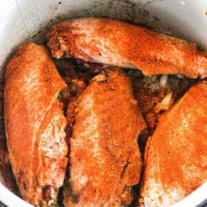 Turkey Wings in a Pressure Cooker