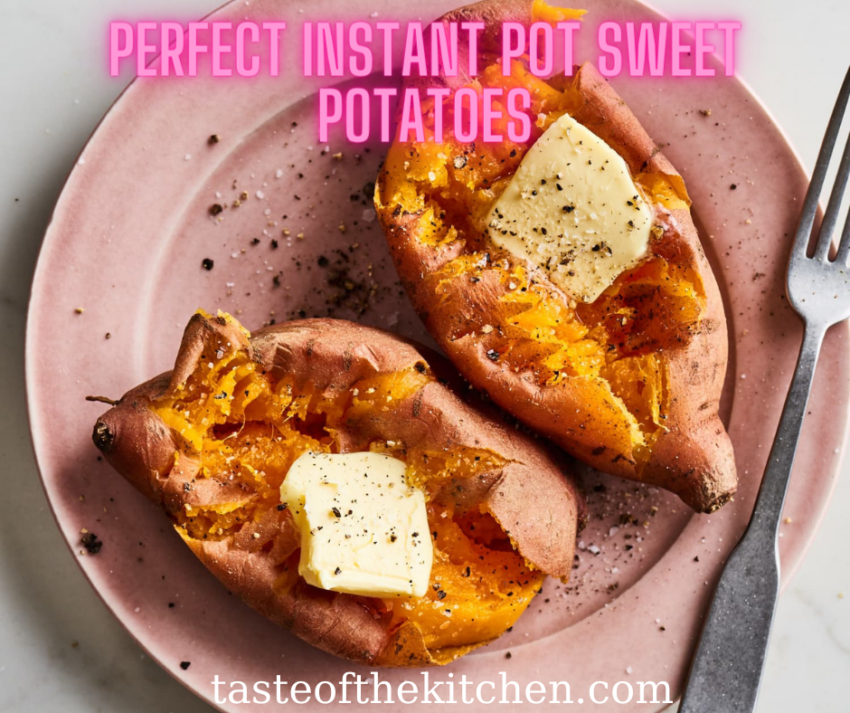 instant pot sweet potatoes