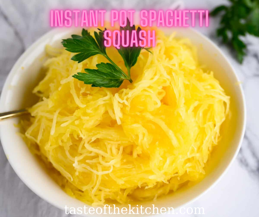 Instant Pot Spaghetti Squash