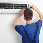 repairing air conditioning